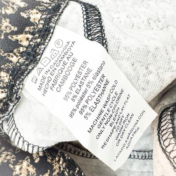 Michael Kors Houndstooth Patterned Print Slacks Blk-Brn SZ XL - Picture 4 of 7